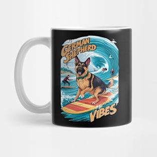 Surfing Shepherd: A Tropical Adventure Mug